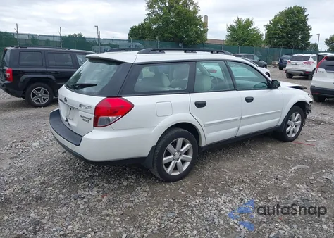 2008 Subaru Outback 2.5I/2.5I L.l. Bean Edition из США, поврежденный, VIN 4S4BP61C987362911